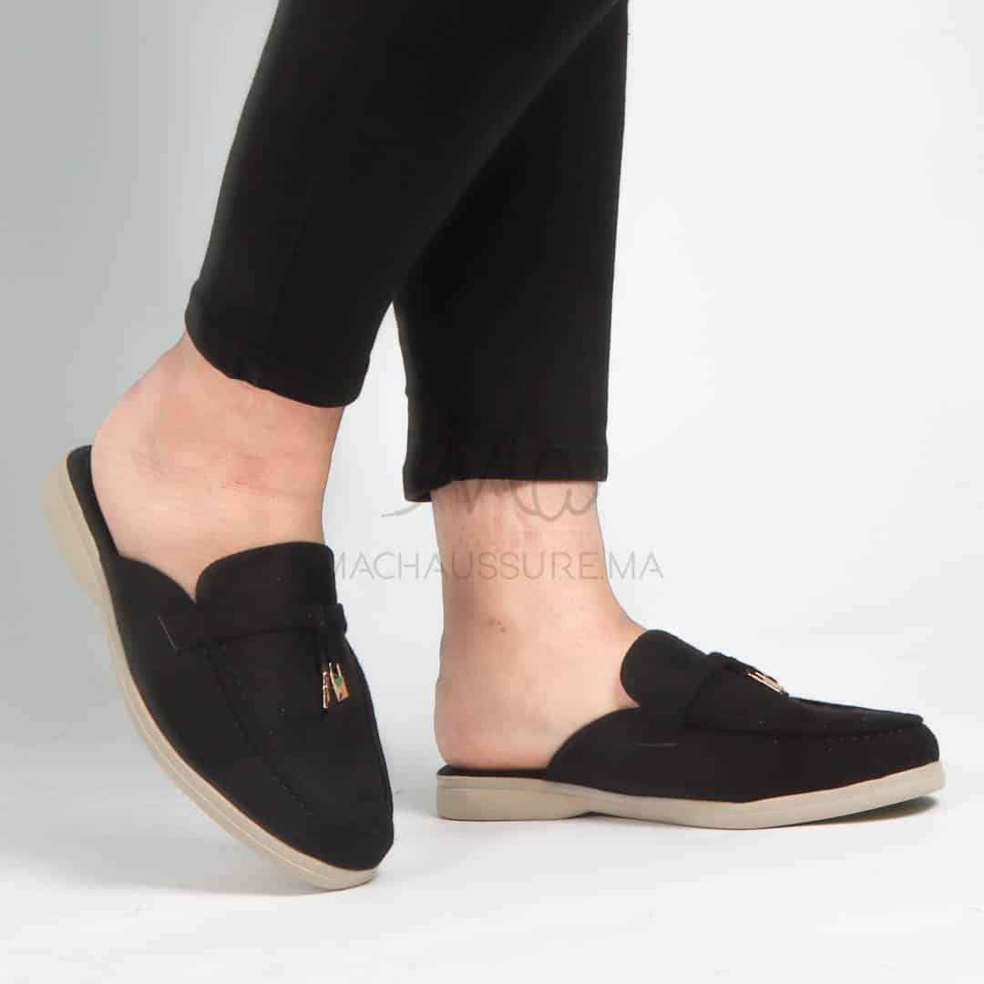 MYRA - Mules en Noir.