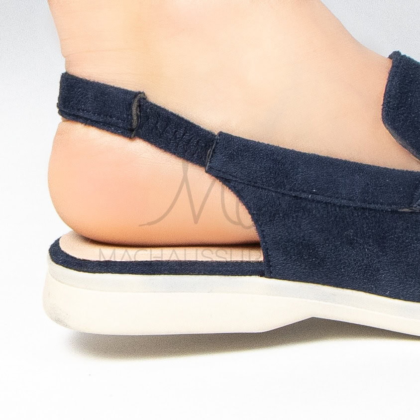 Loafer Elite - Mules Femme en Bleu Marine.
