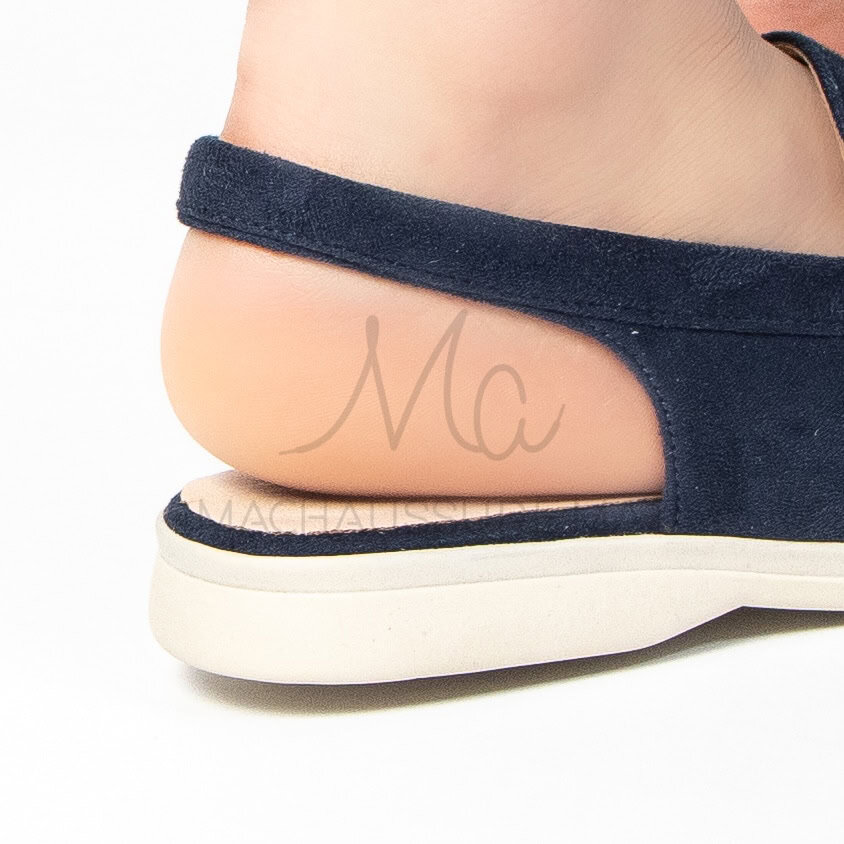 Loafer Elite - Mules Femme en Bleu Marine.