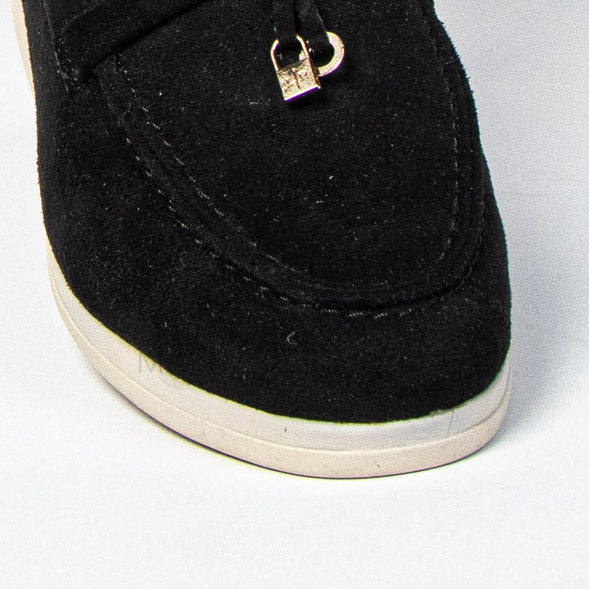 Loafer Elite - Mules Femme en Noir.