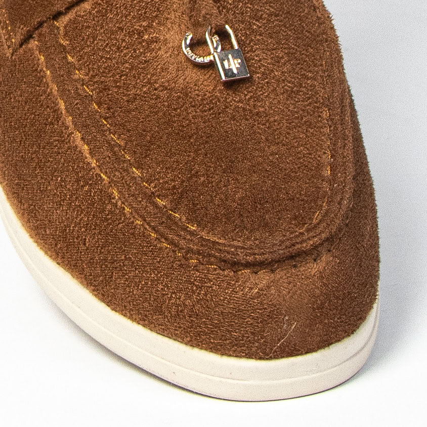 Loafer Elite - Mules Femme en Tabac.