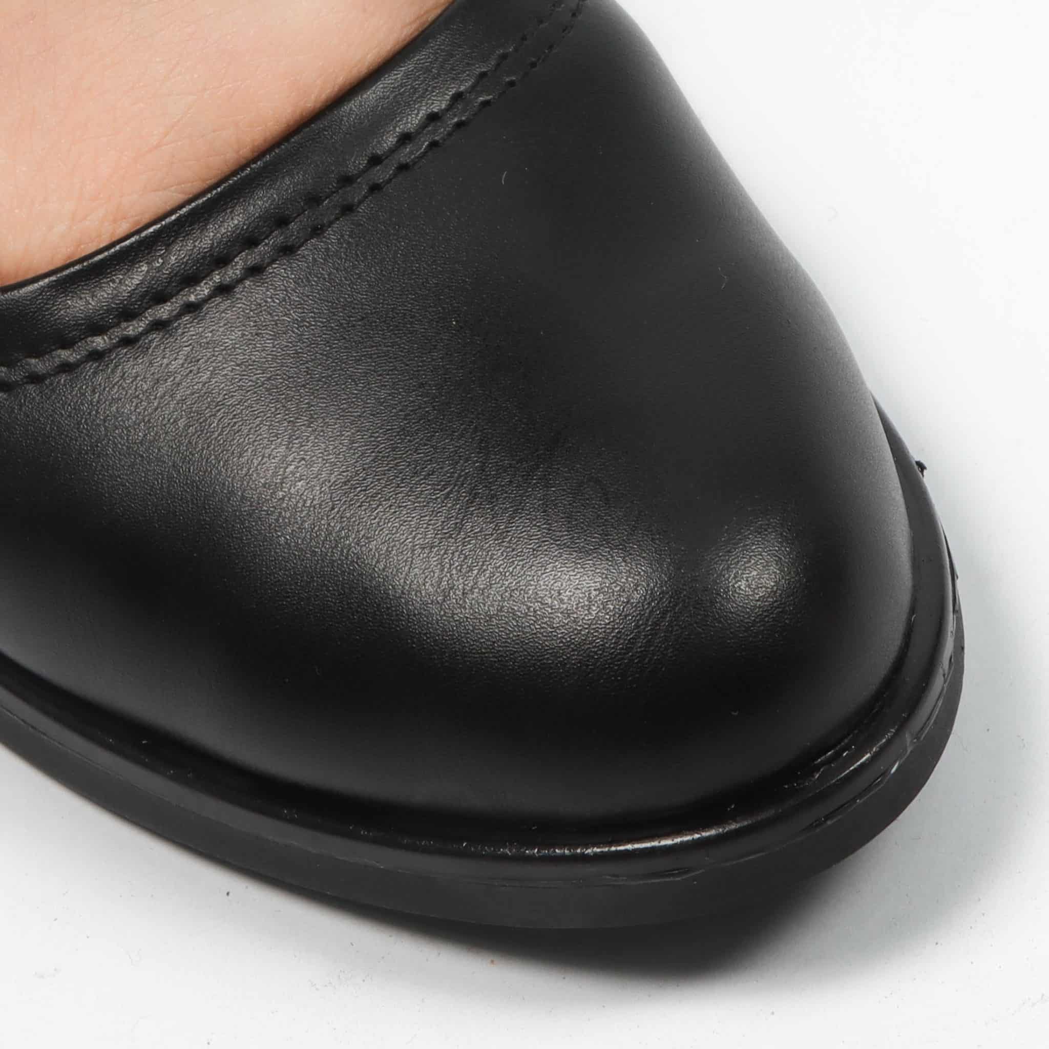 Manon - Mocassins Femmes en Noir.