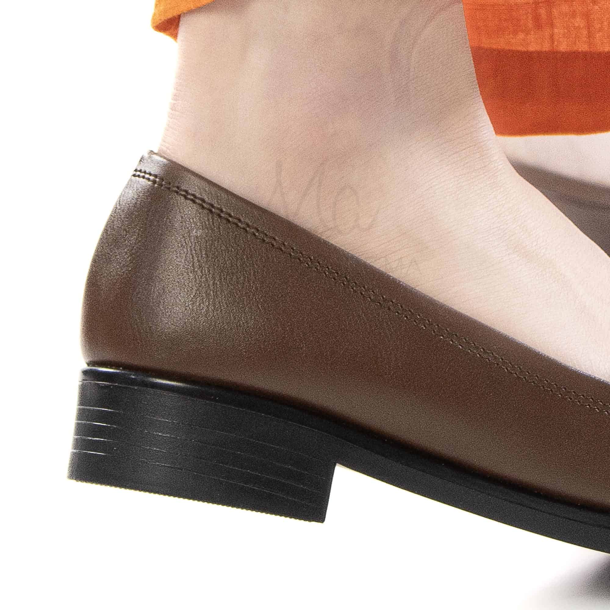 Manon - Mocassins Femmes en Tabac.
