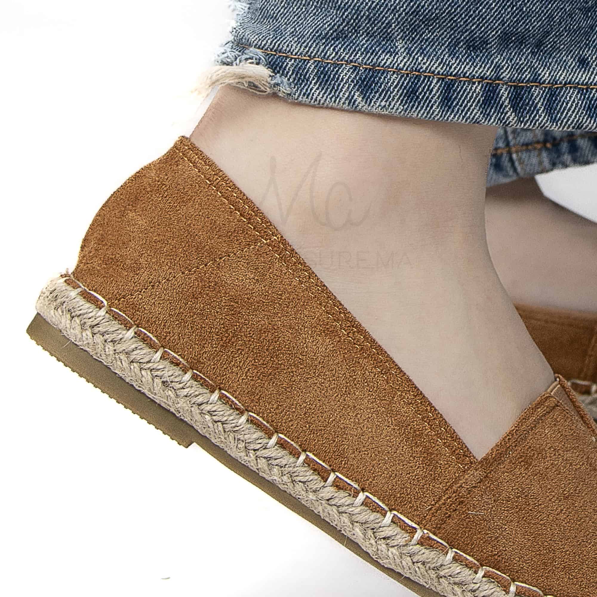 Lumena – Espadrilles Femmes en Marron.