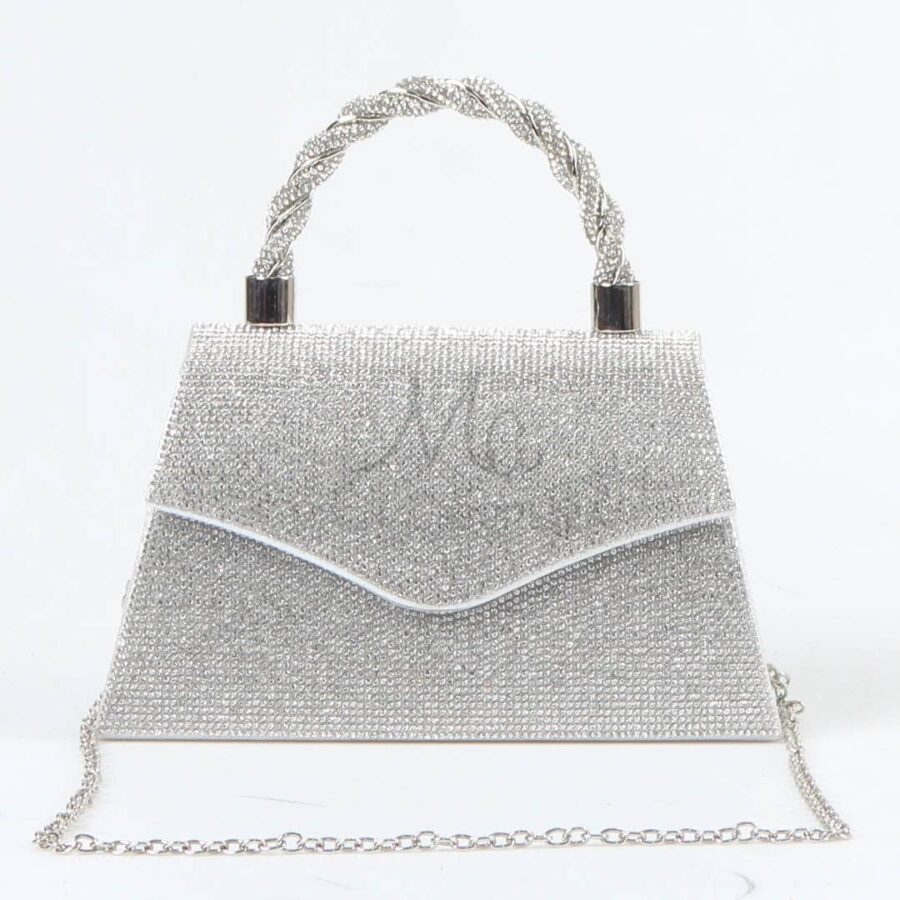 Glitz – Sac à main en Argenté.