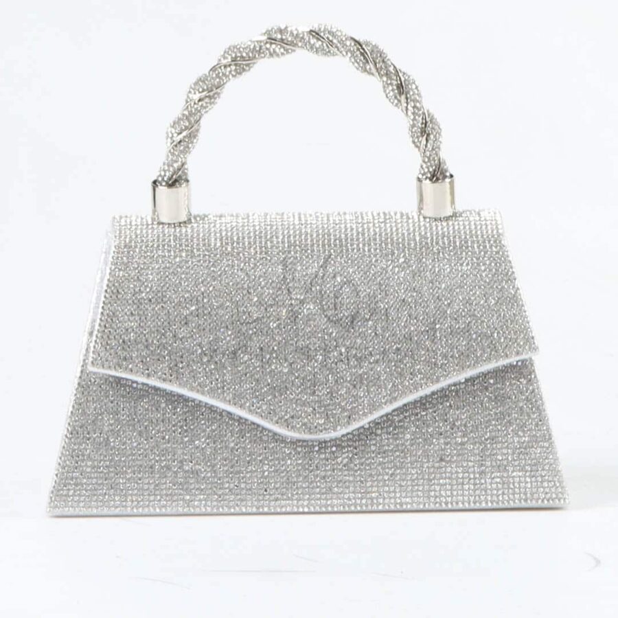 Glitz – Sac à main en Argenté.