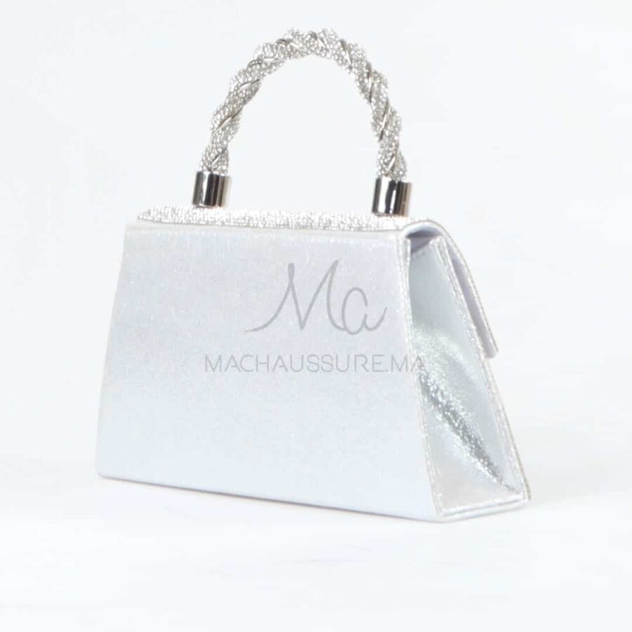Glitz – Sac à main en Argenté.