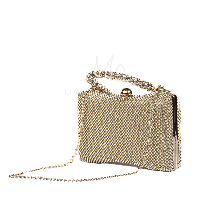 Diva – Sac Soirée en Doré.
