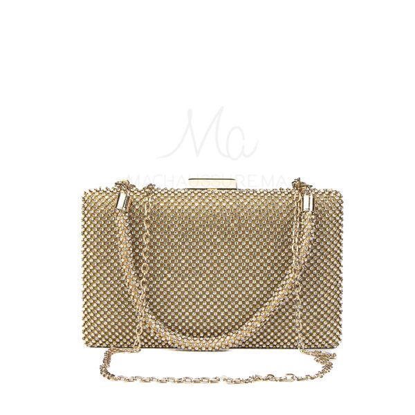 Perla – Sac Soirée en Doré.