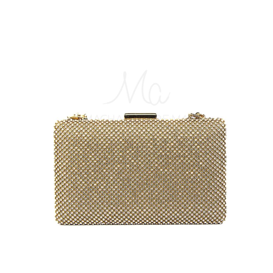 Perla – Sac Soirée en Doré.