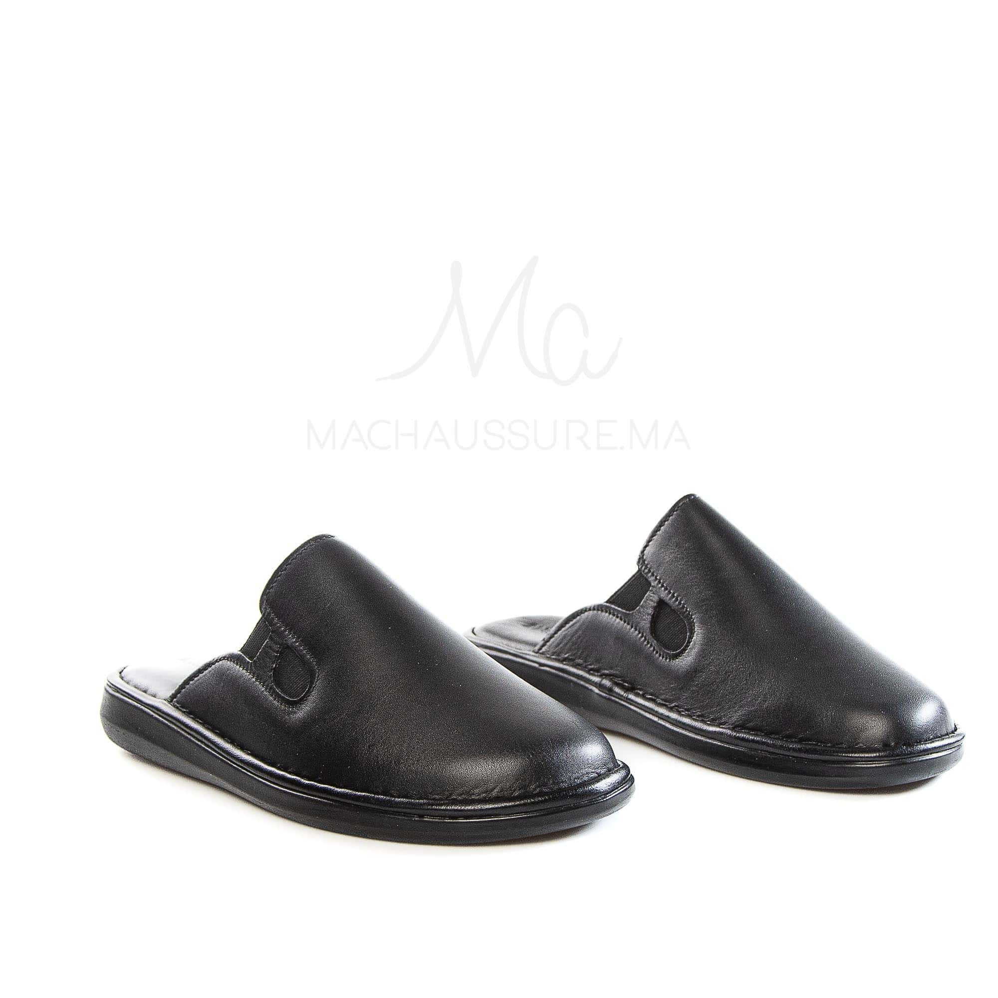 Clogma - Sabots Hommes en Noir.