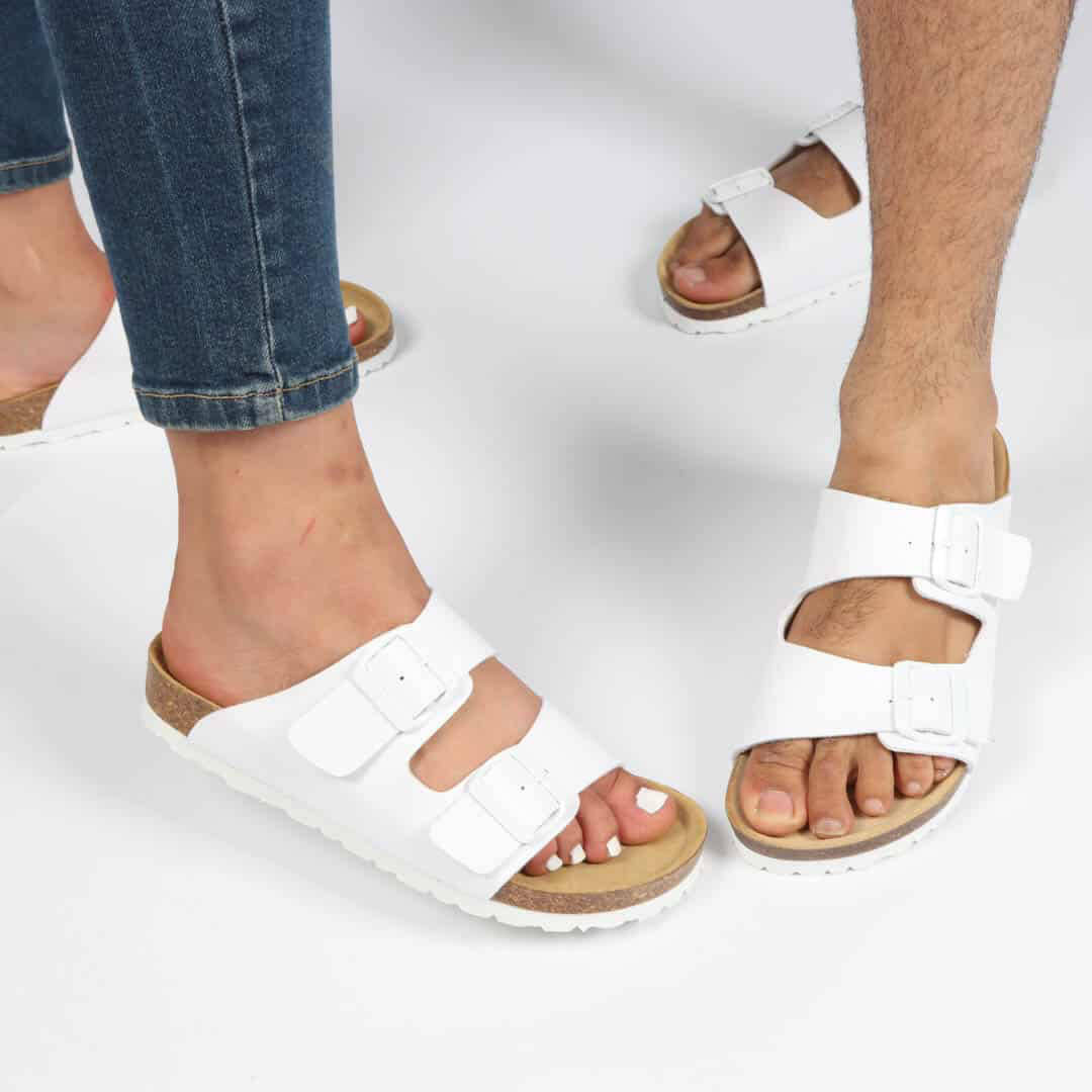 WAINSCOTT – Sandales et tongs en Blanc.