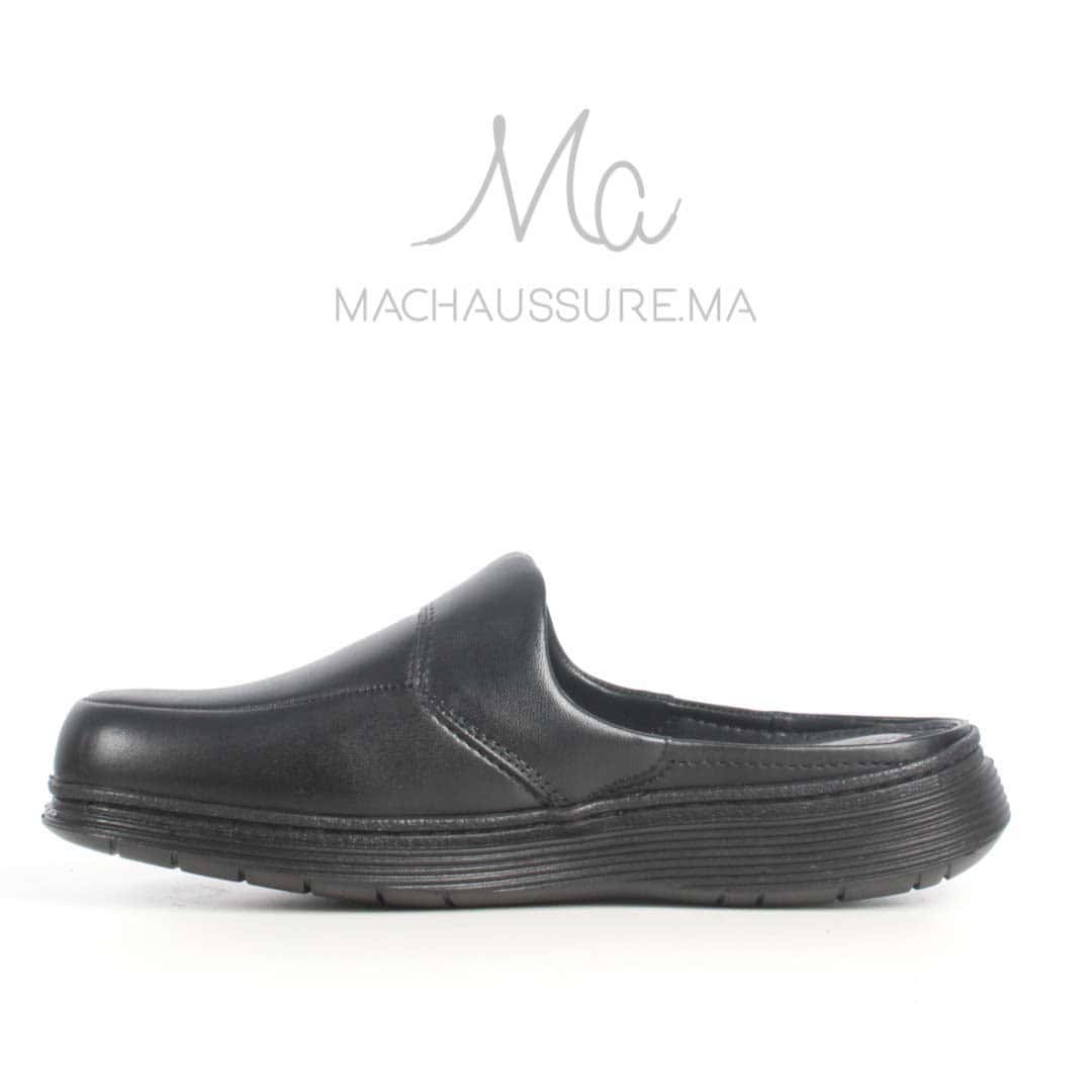Sabot Homme en Noir.