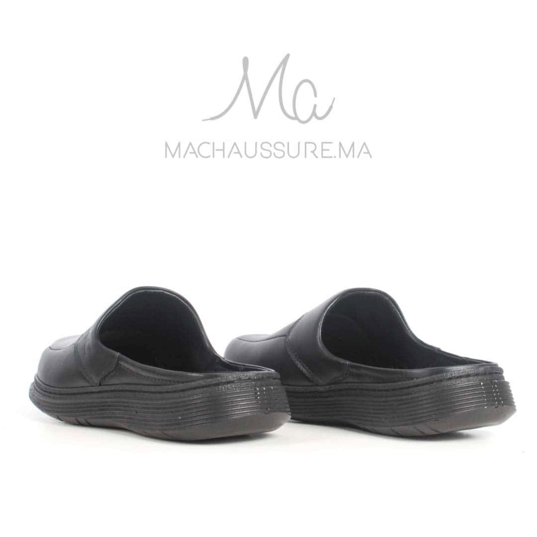 Sabot Homme en Noir.