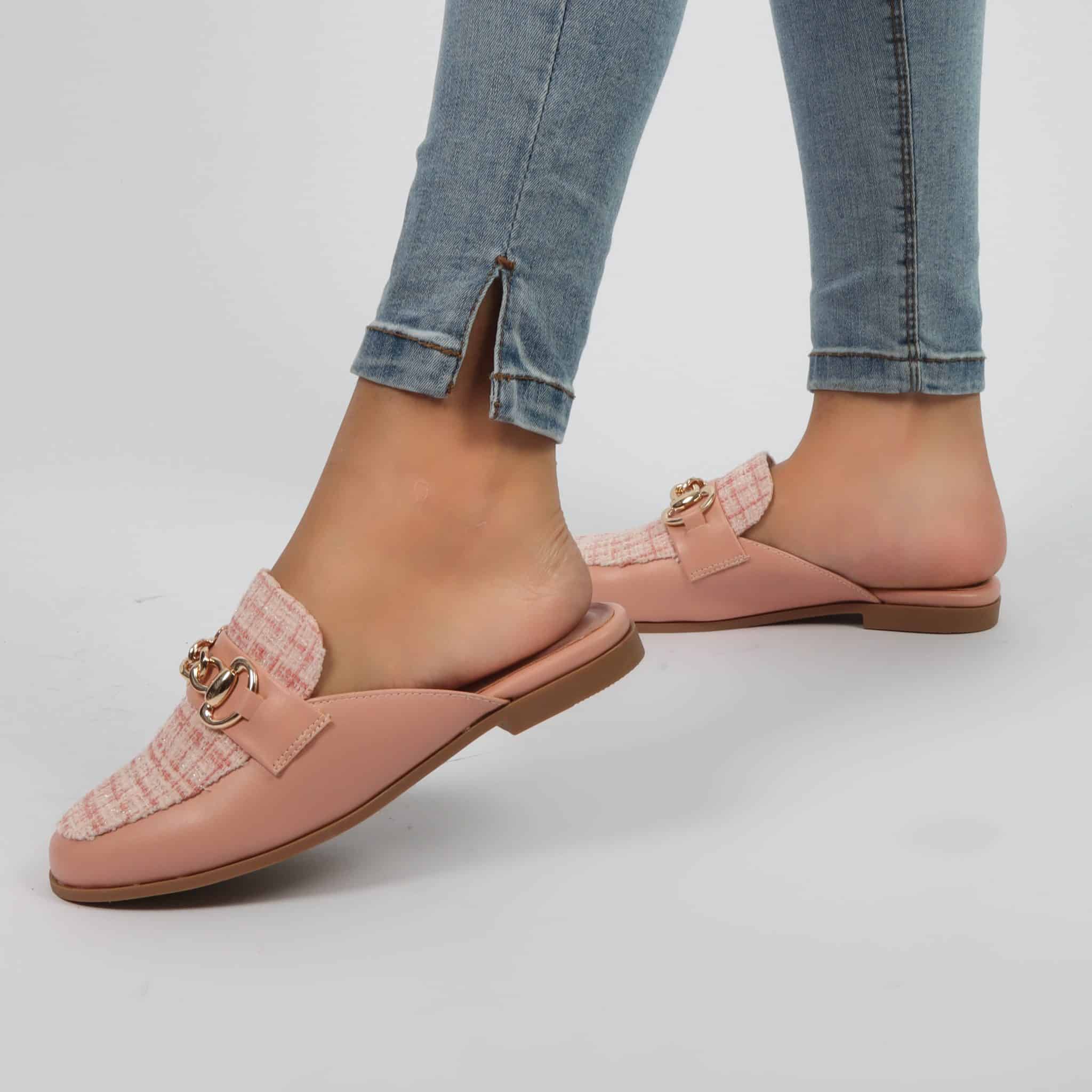 Odette - Mules en Rose.