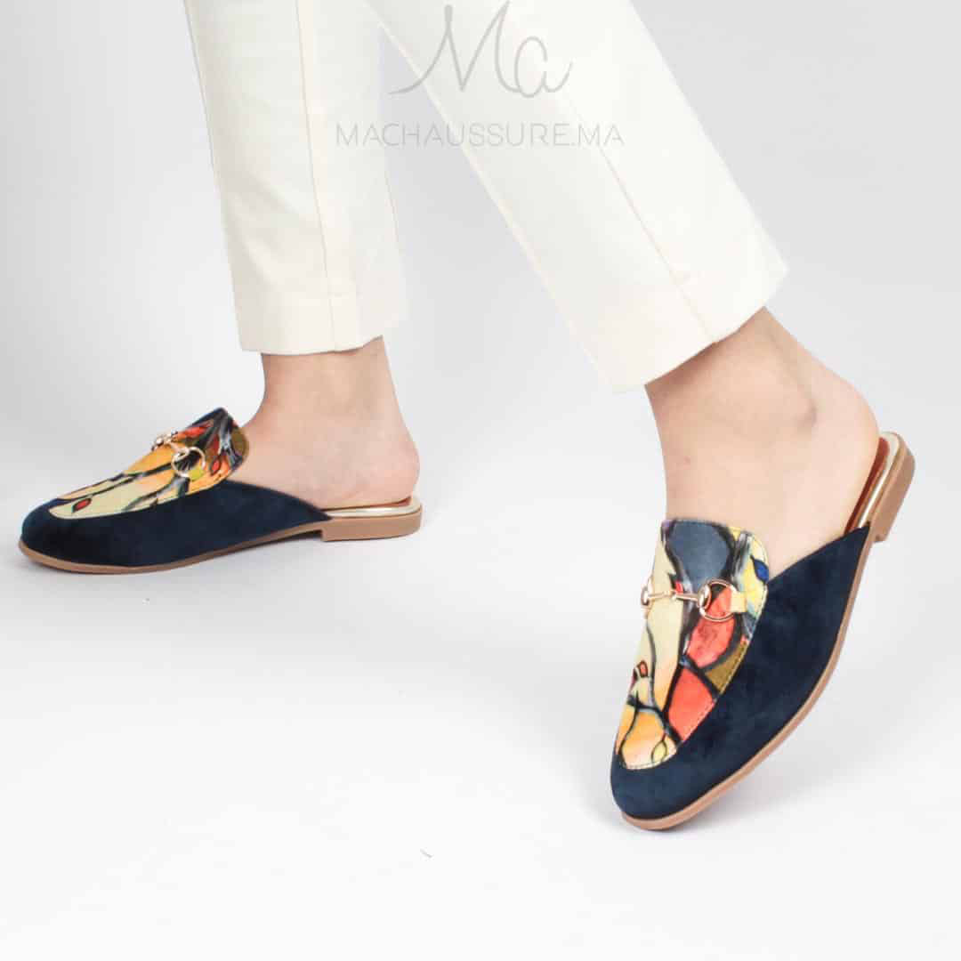 FLORISSA - Mules en Bleu.