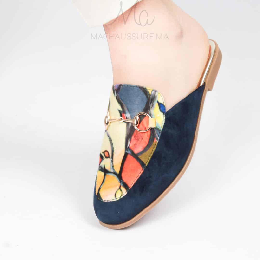 FLORISSA - Mules en Bleu.