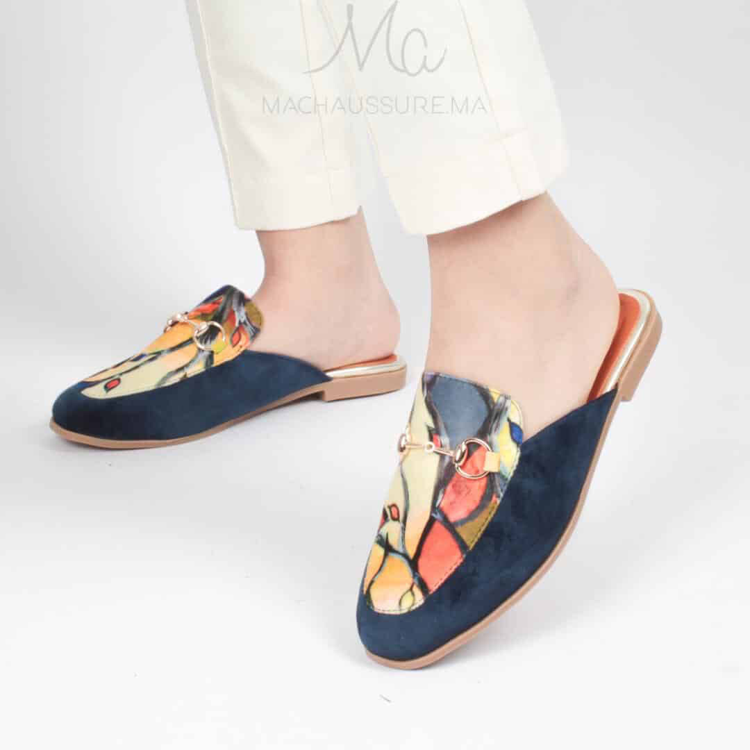 FLORISSA - Mules en Bleu.