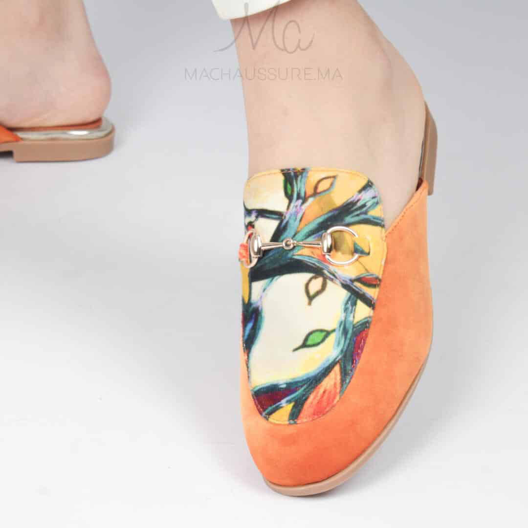 FLORISSA - Mules en Orange.