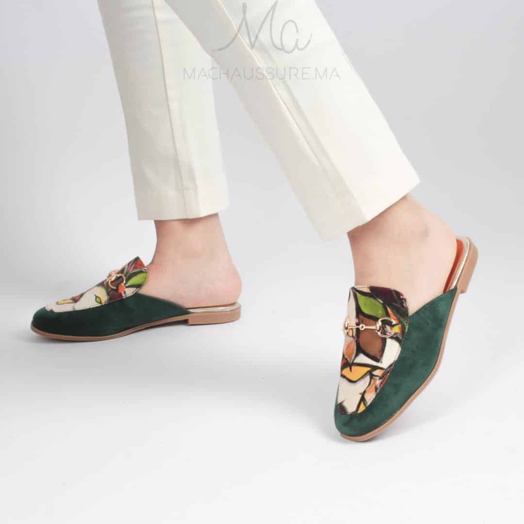 FLORISSA - Mules en Vert.