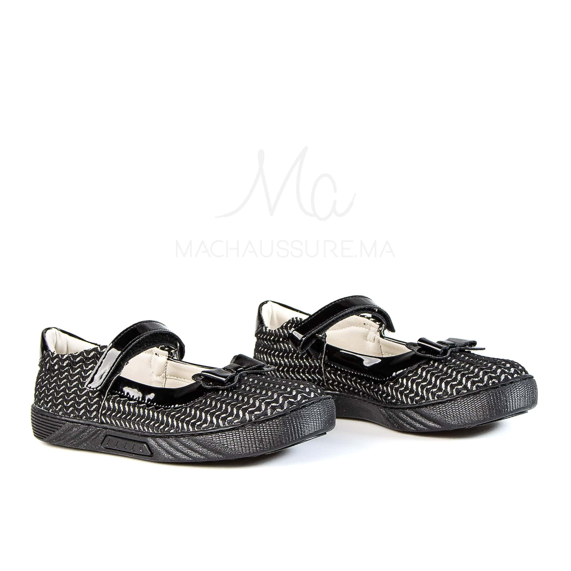 Ballerines pour fille en Noir.