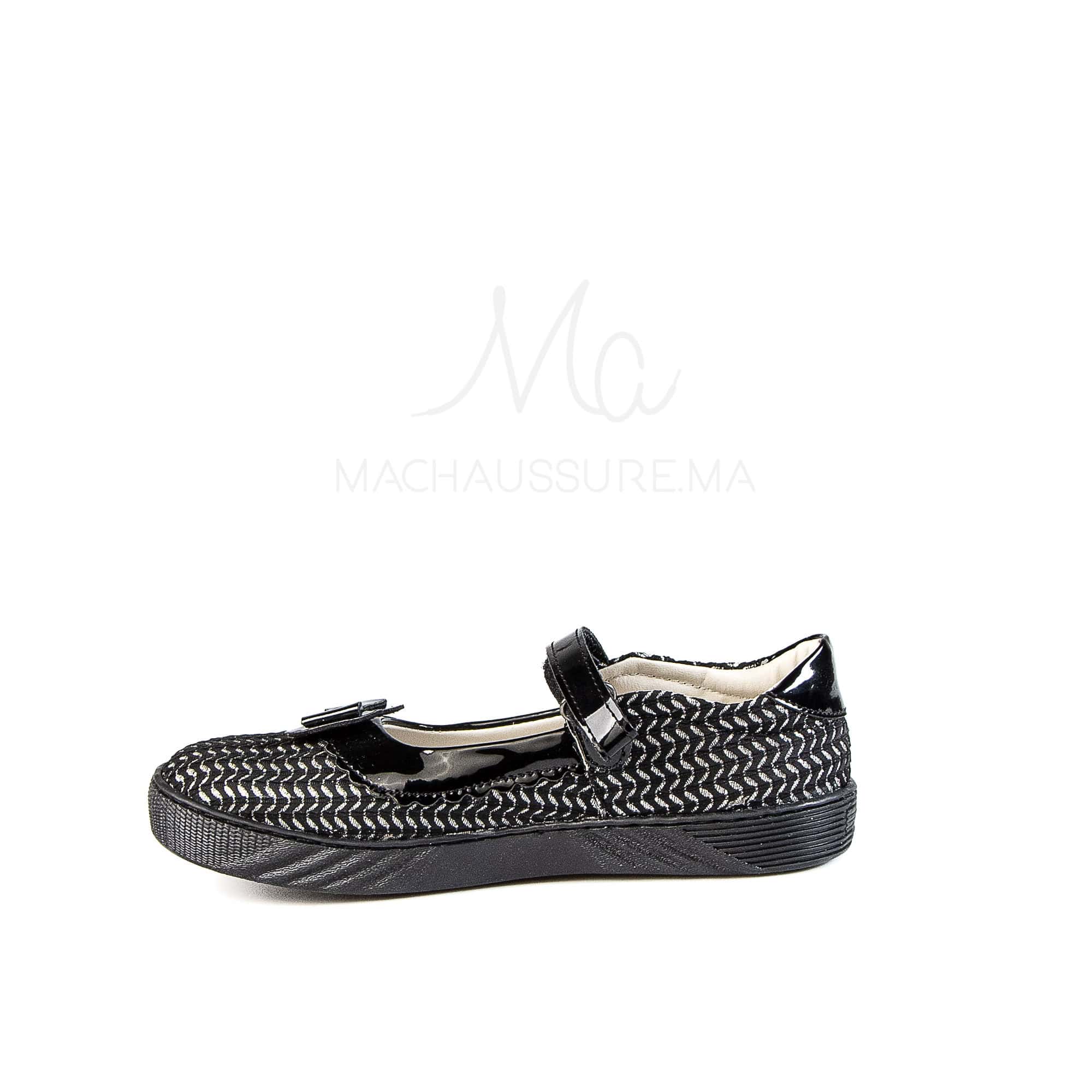 Ballerines pour fille en Noir.