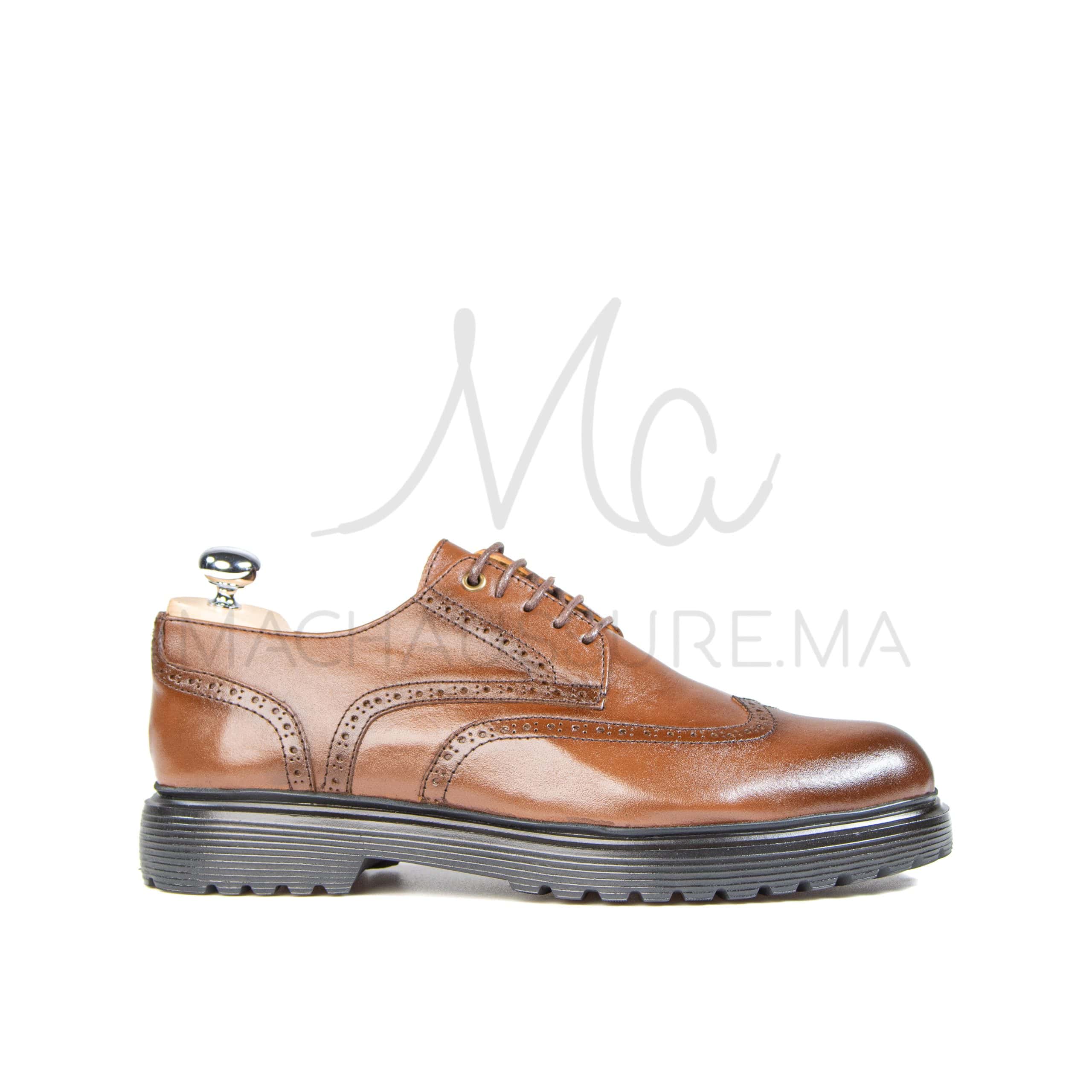 Andre – Chaussures de ville en Tabac.