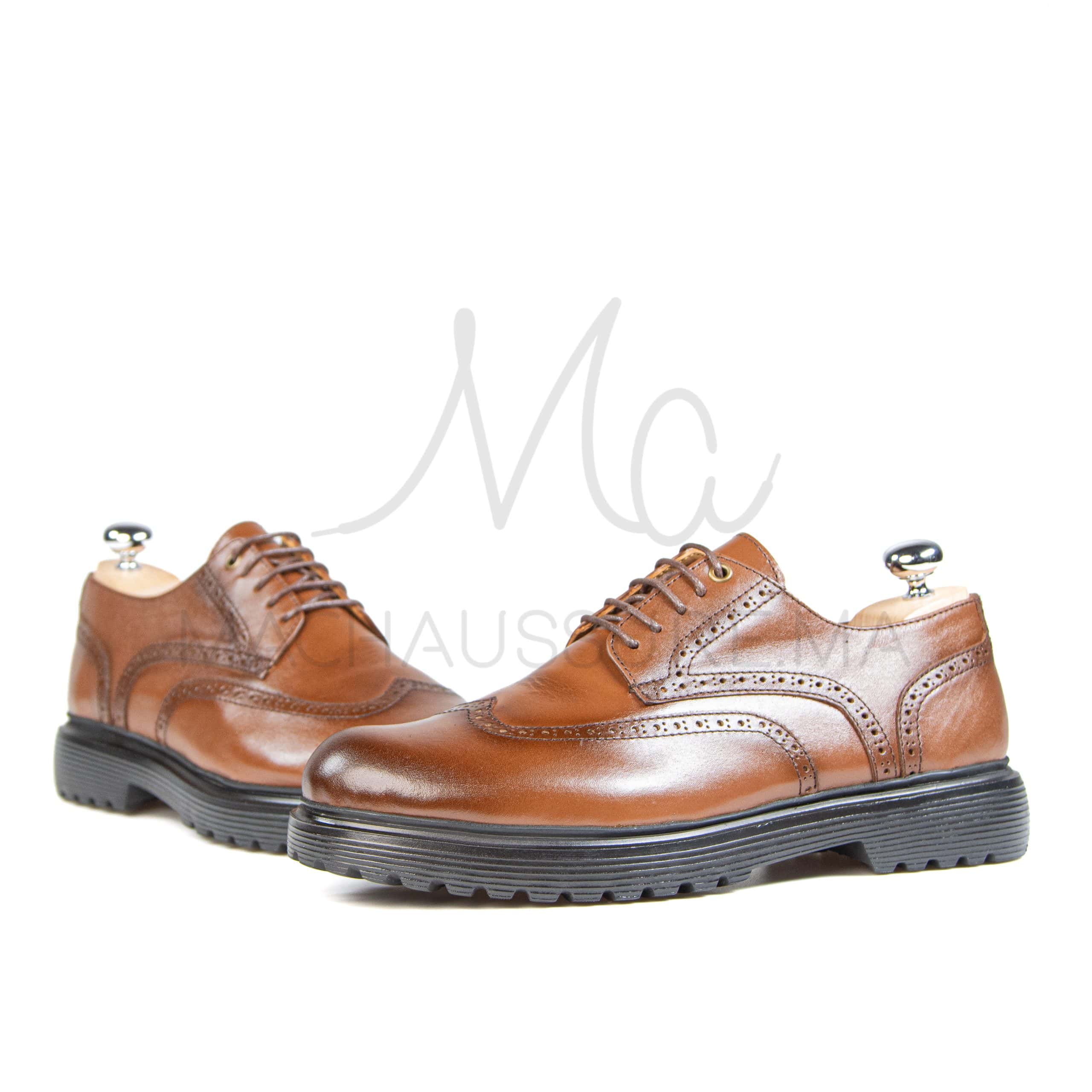 Andre – Chaussures de ville en Tabac.