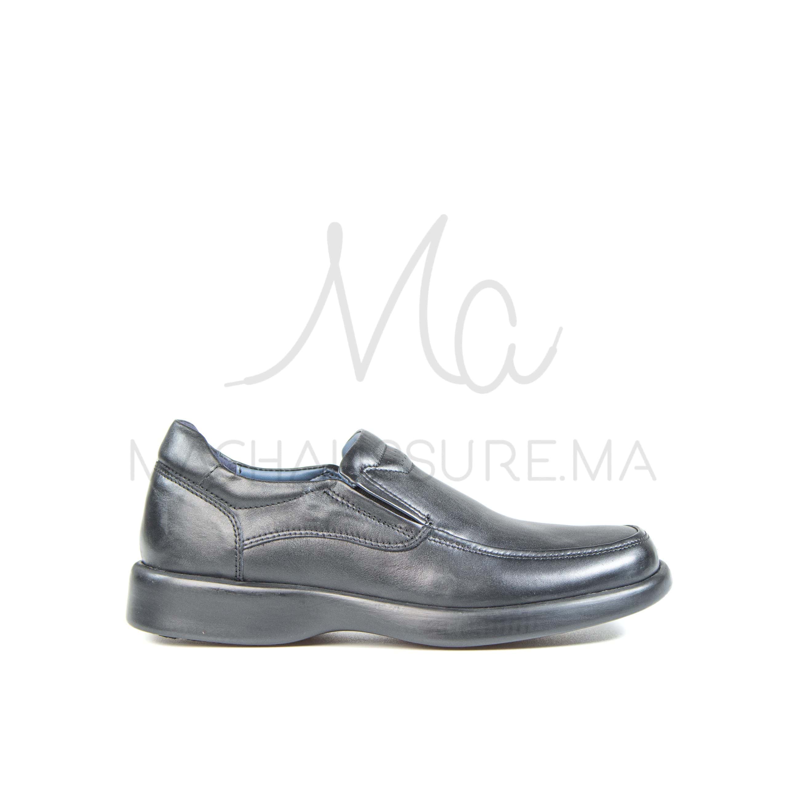 Stellan – Chaussures Hommes en Noir.