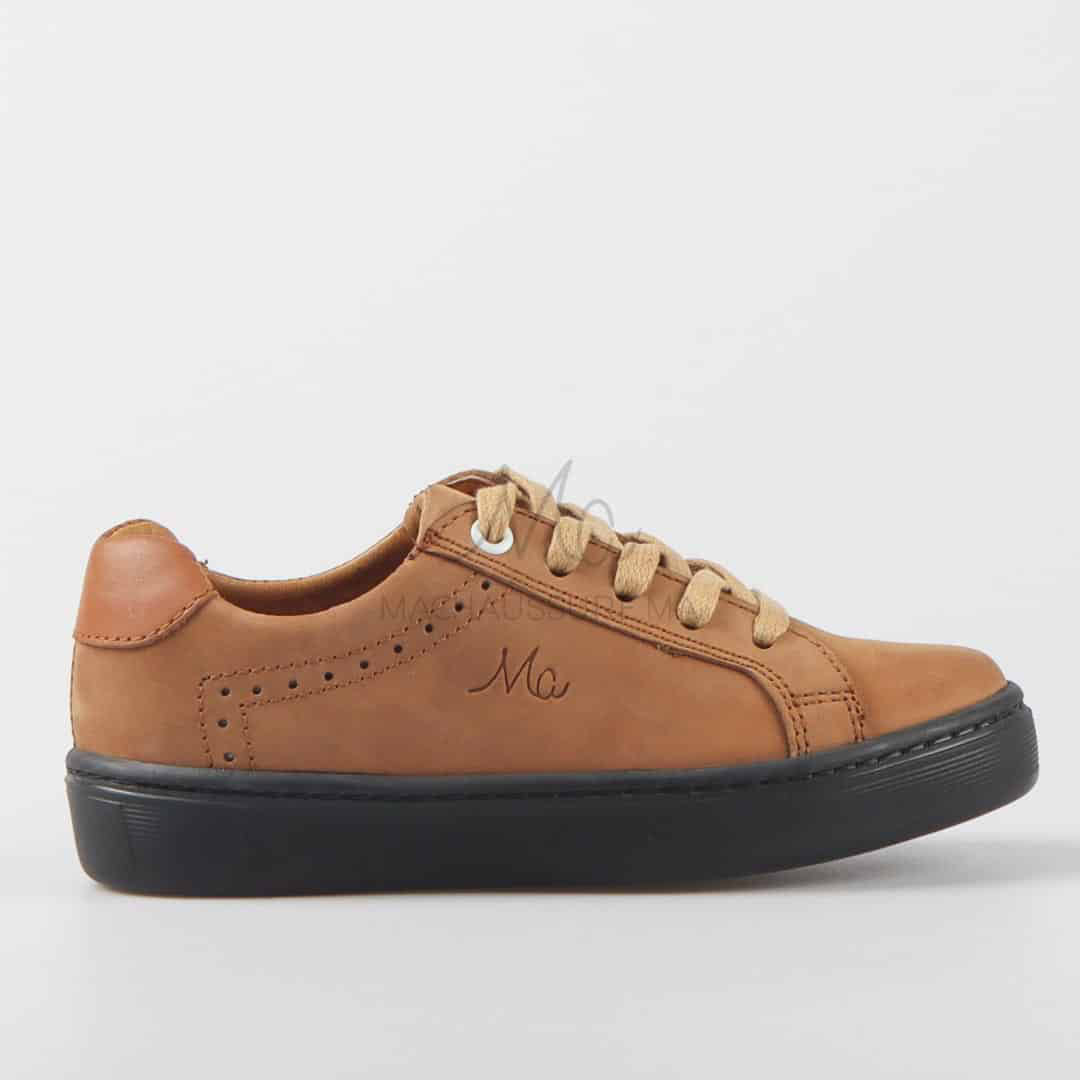 Nigel - Baskets Enfants en Tabac.