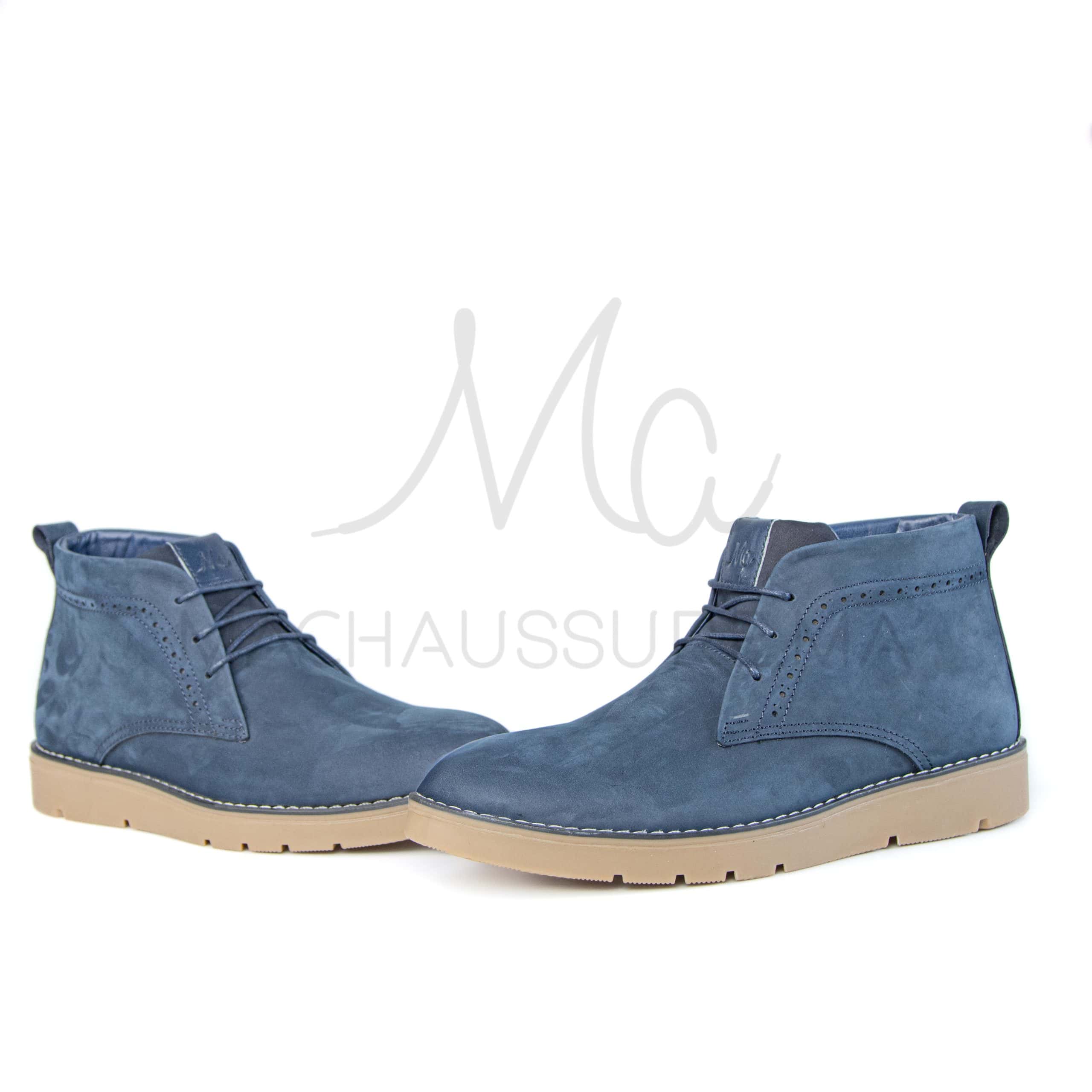 EARTHKEEPERS - Bottines en Bleu Marine.