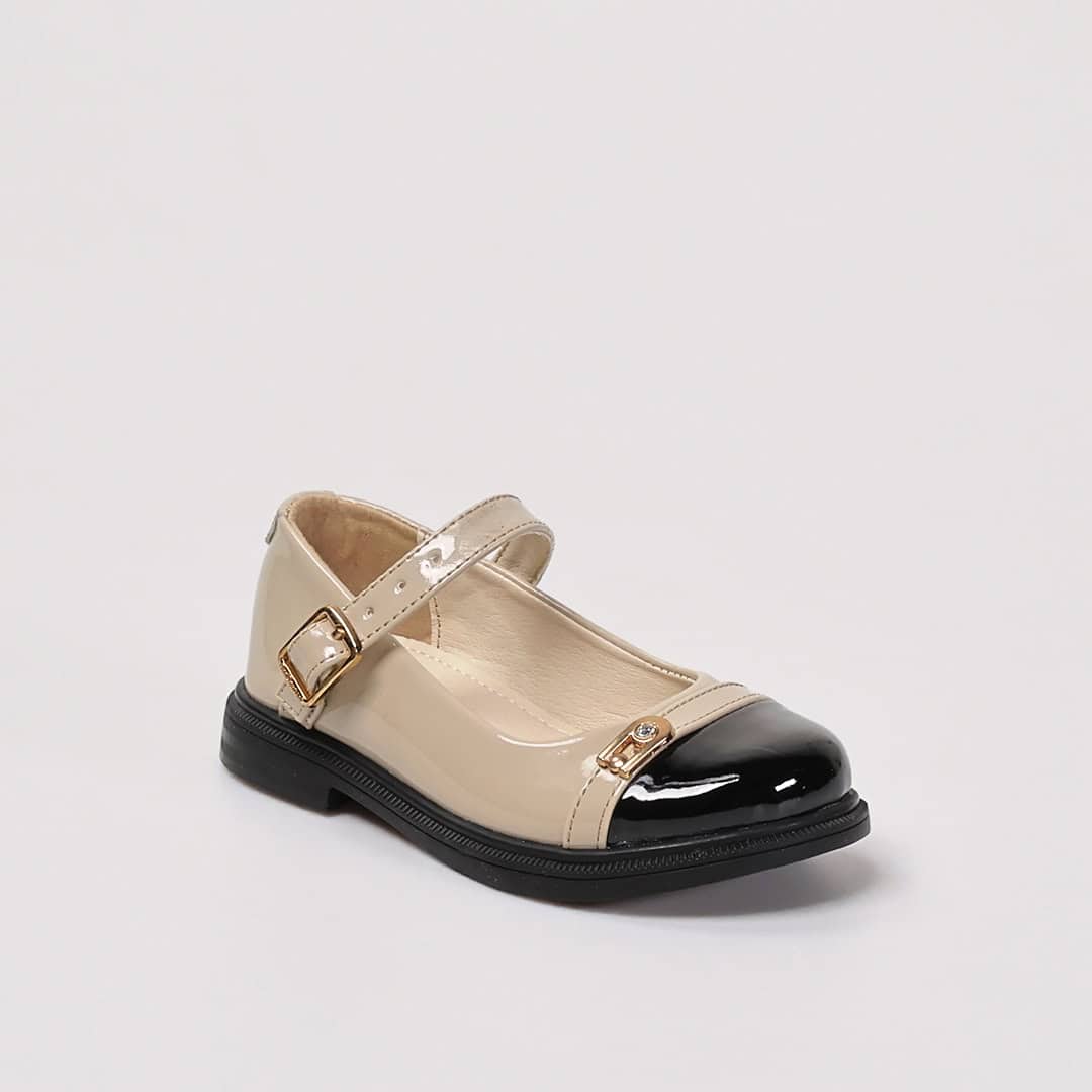 FROZY – Ballerines Enfants en Beige.