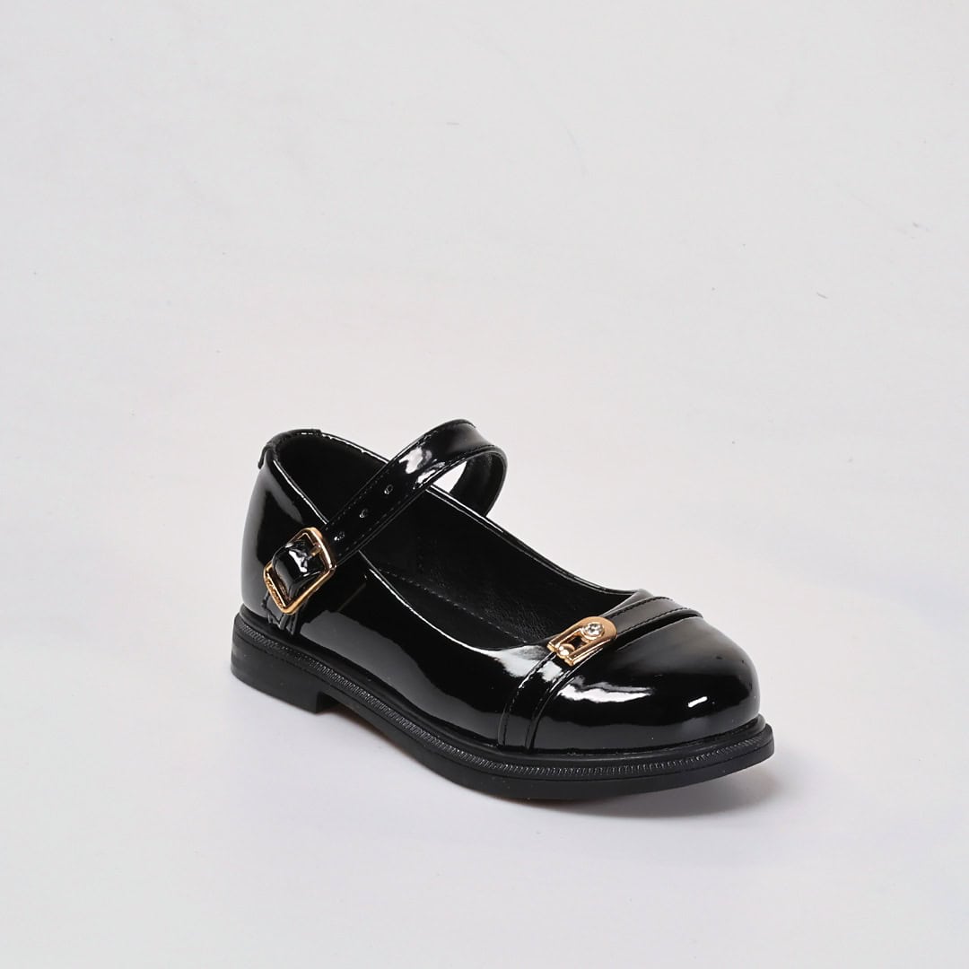 FROZY – Ballerines Enfants en Noir.
