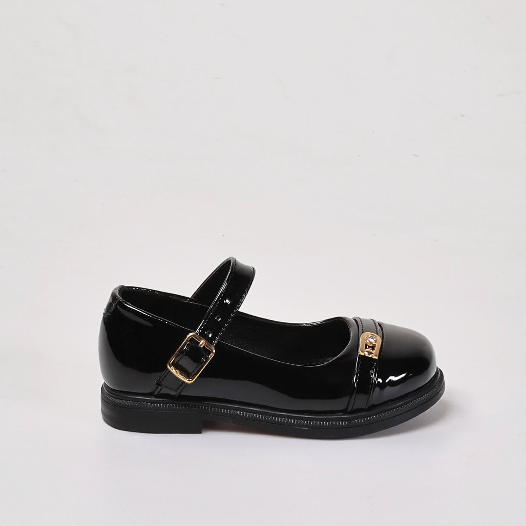 FROZY – Ballerines Enfants en Noir.