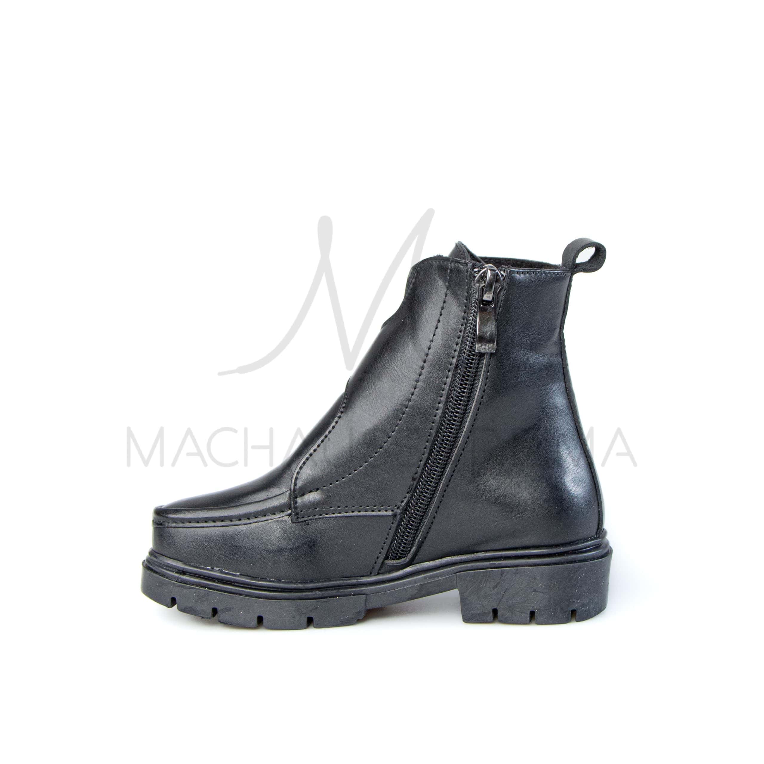 ZENIA – Bottines fille en Noir.