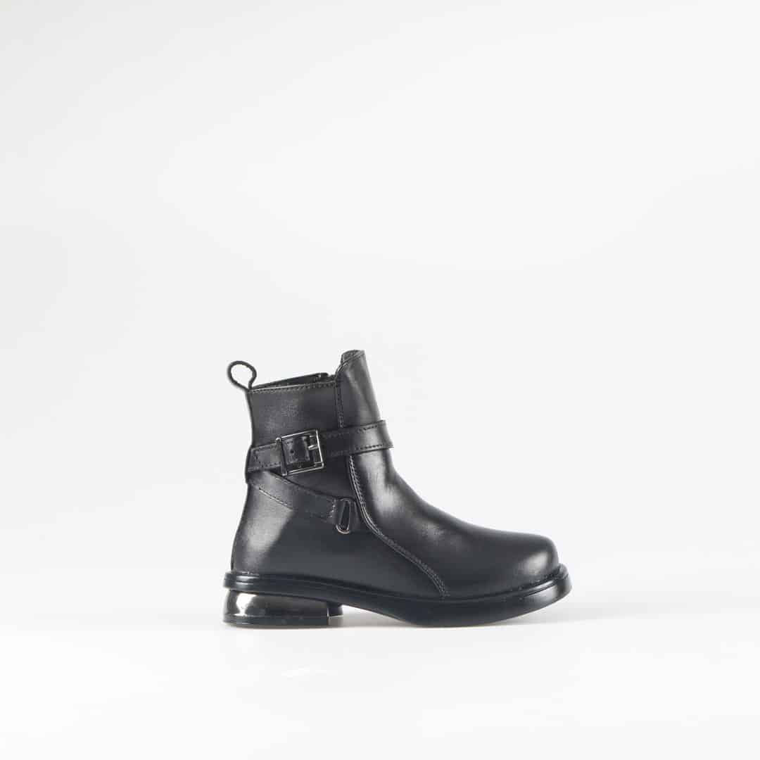 Sienna - Bottines Enfant en Noir.