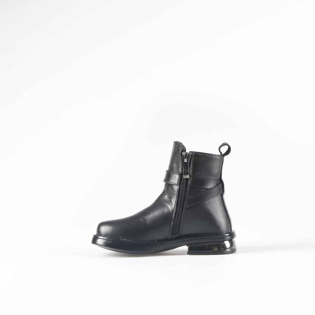 Sienna - Bottines Enfant en Noir.