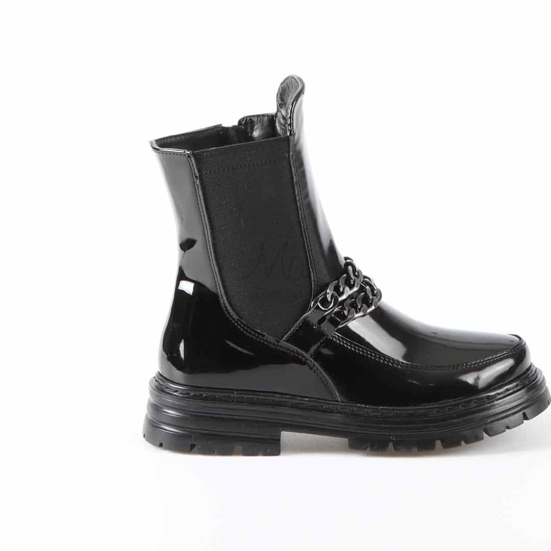 KIELY - Bottines Fille en Noir.