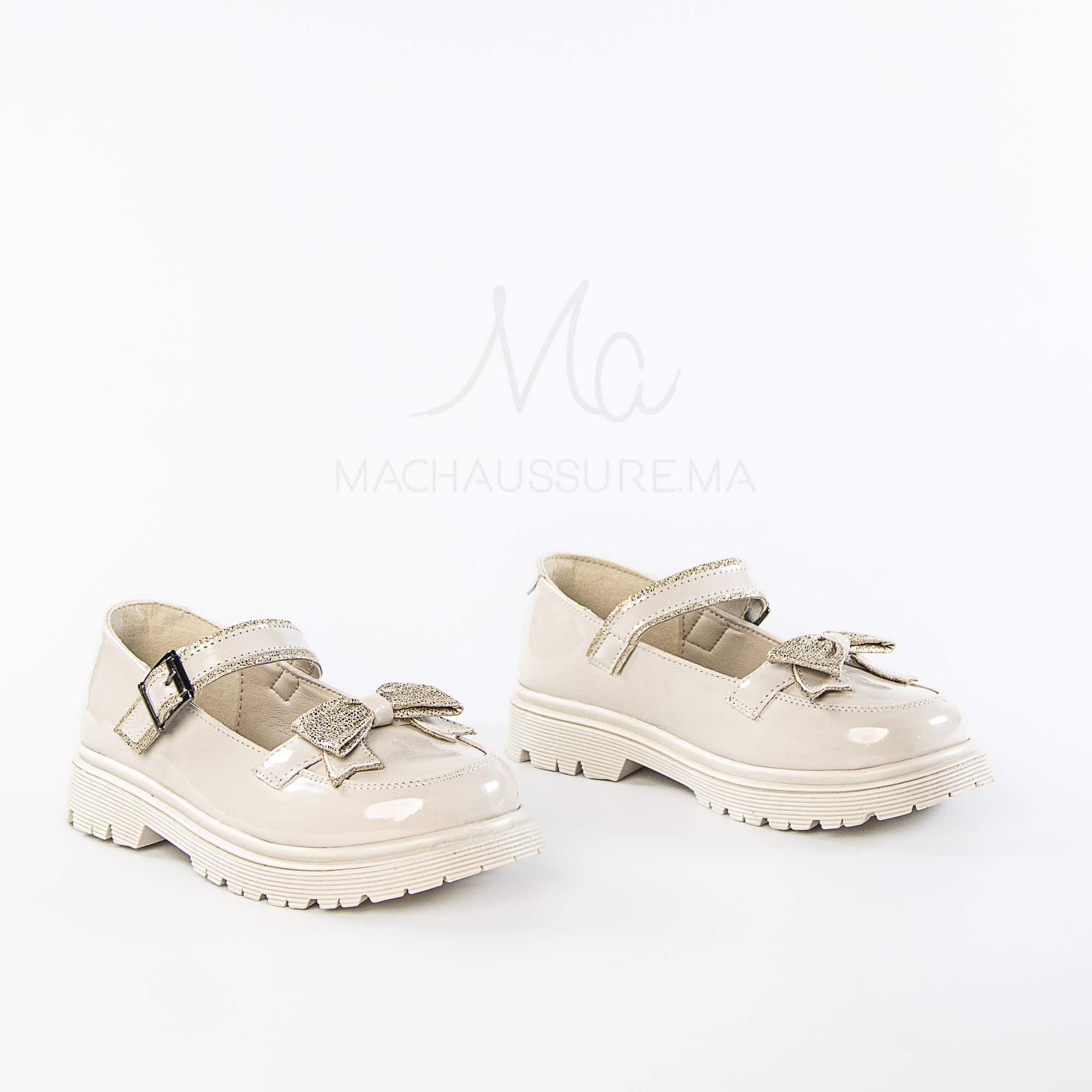 Cocon – Ballerines Fille en Beige.