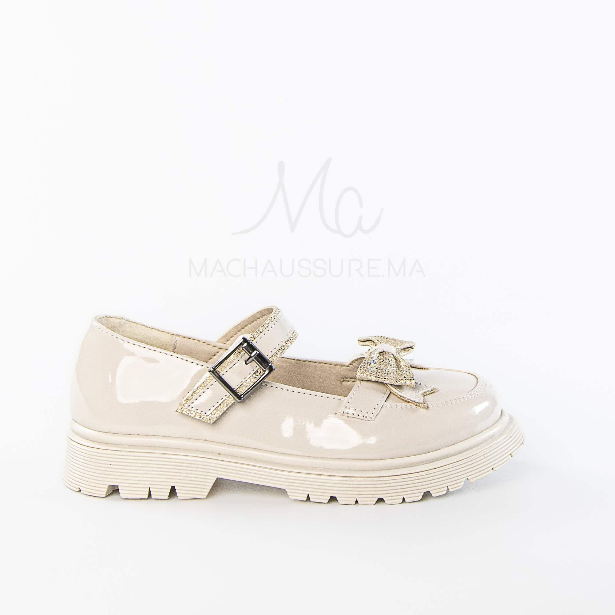 Cocon – Ballerines Fille en Beige.