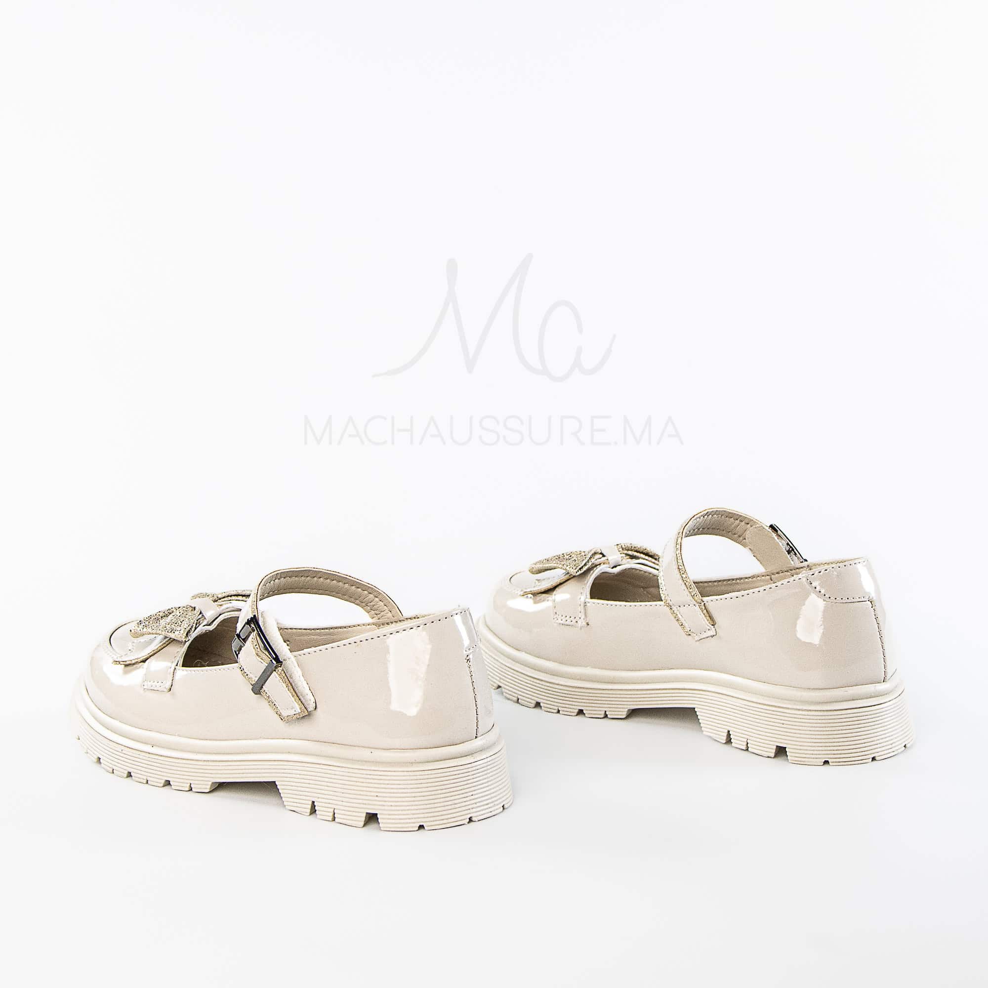 Cocon – Ballerines Fille en Beige.