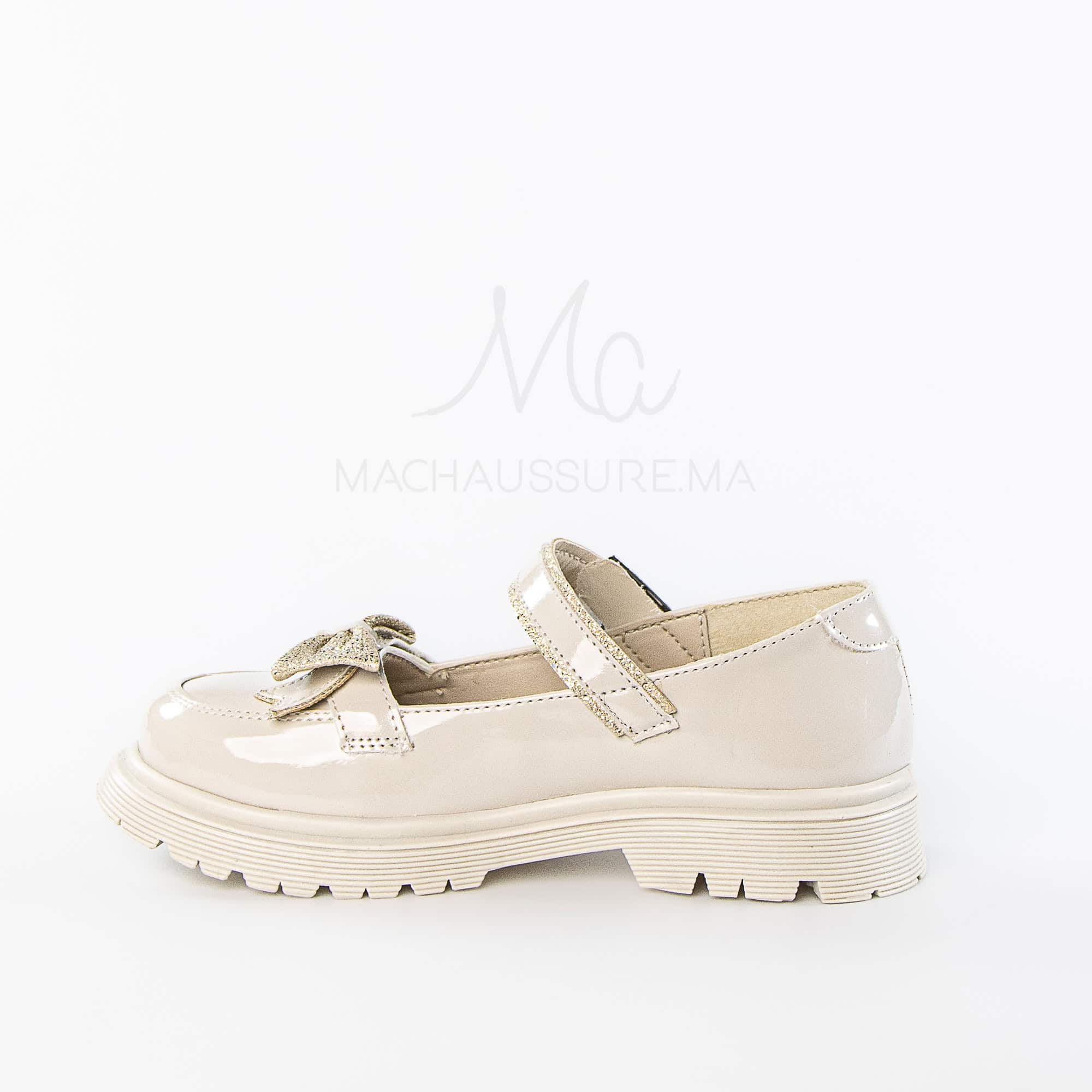Cocon – Ballerines Fille en Beige.