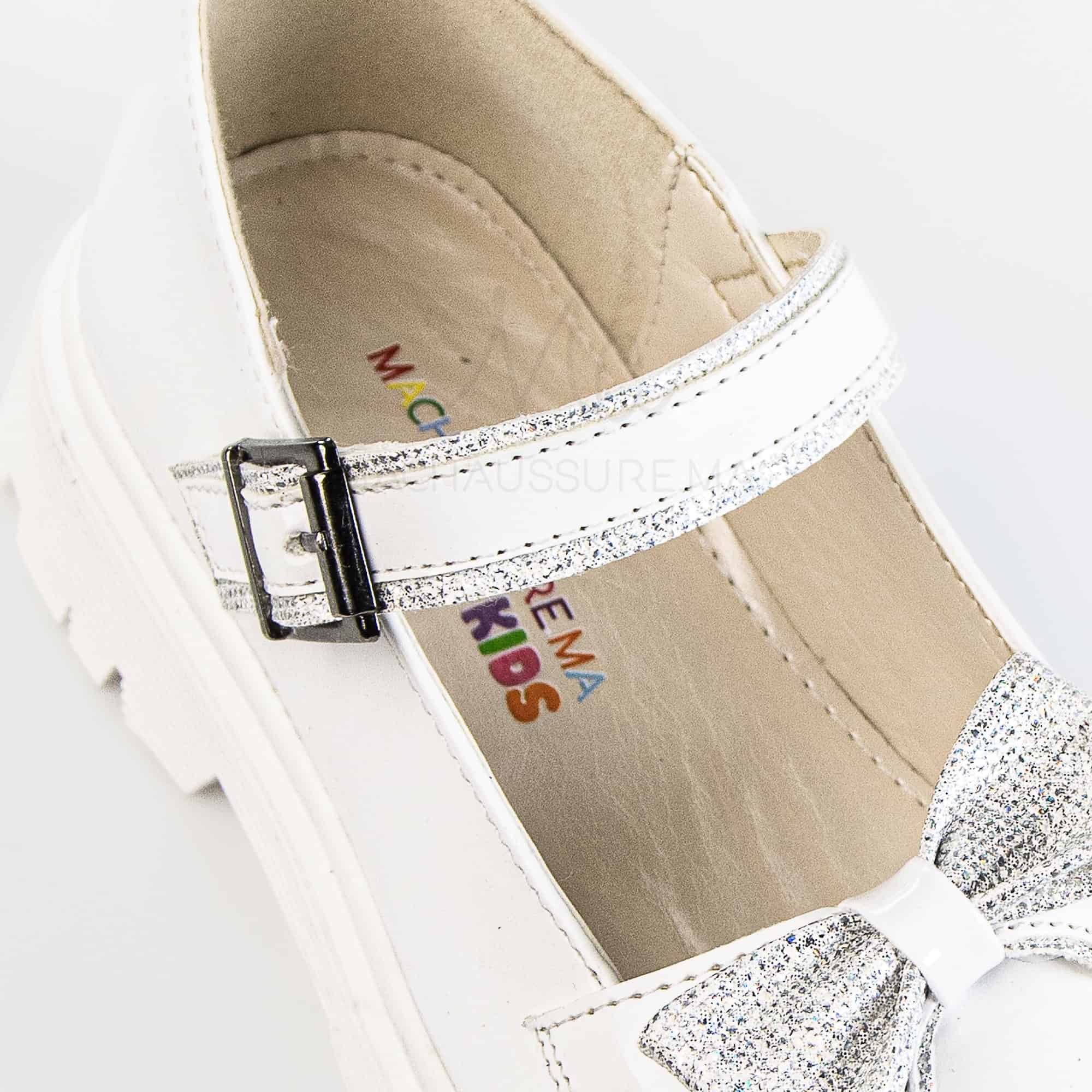 Cocon – Ballerines Fille en Blanc.