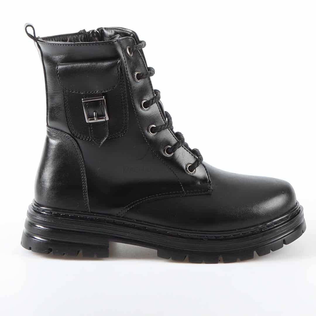 Edy- Bottines enfant en Noir.