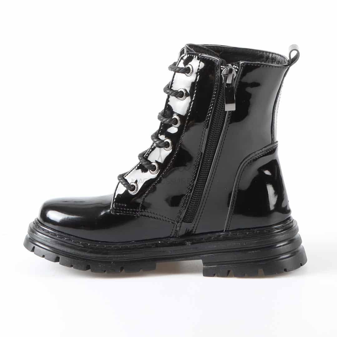 Edy- Bottines enfant en Noir.