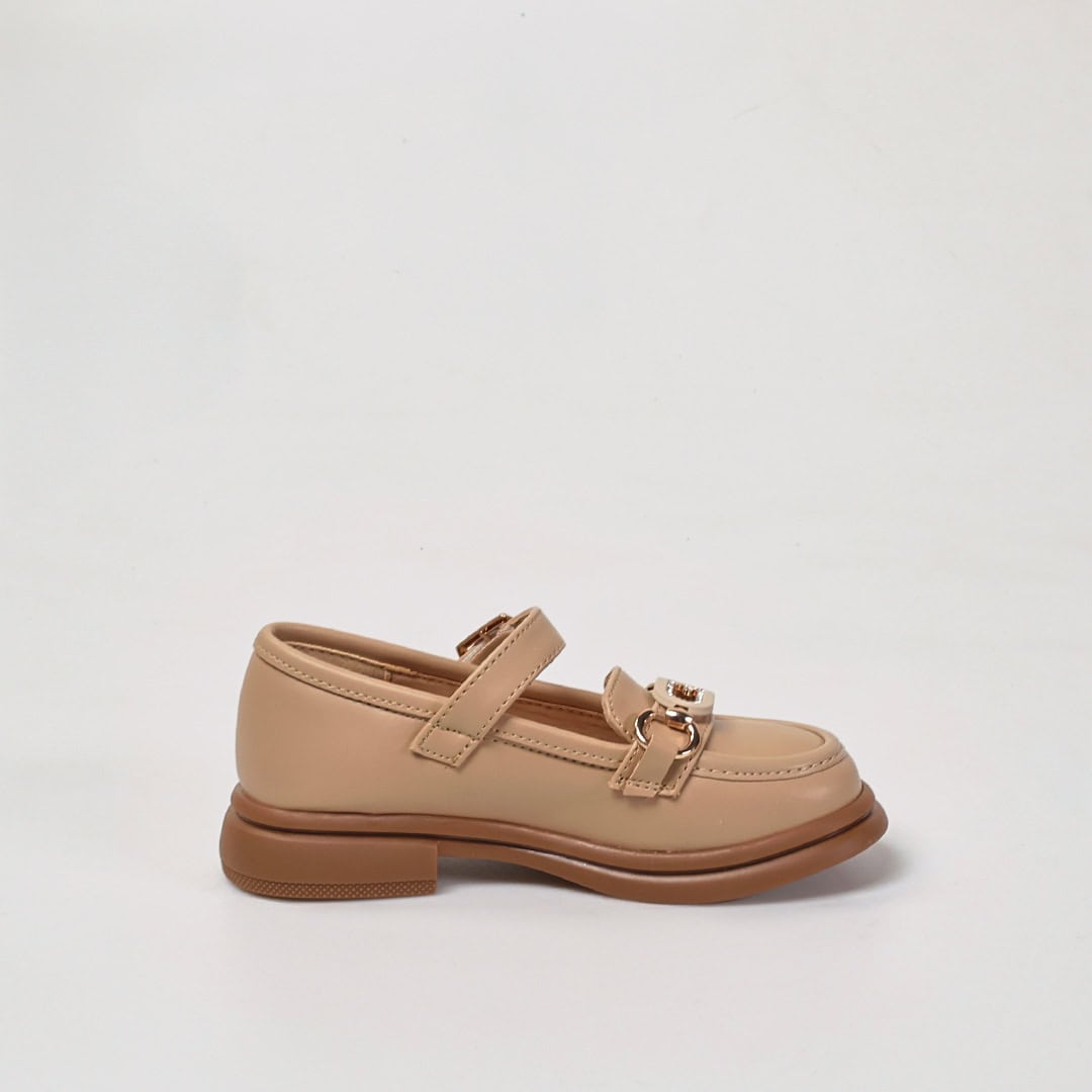 Cheery – Ballerines Enfants en Beige.