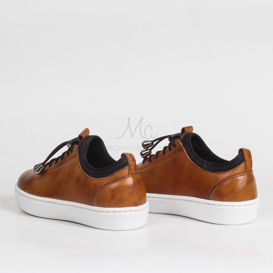 Woody - Baskets Enfants en Tabac.