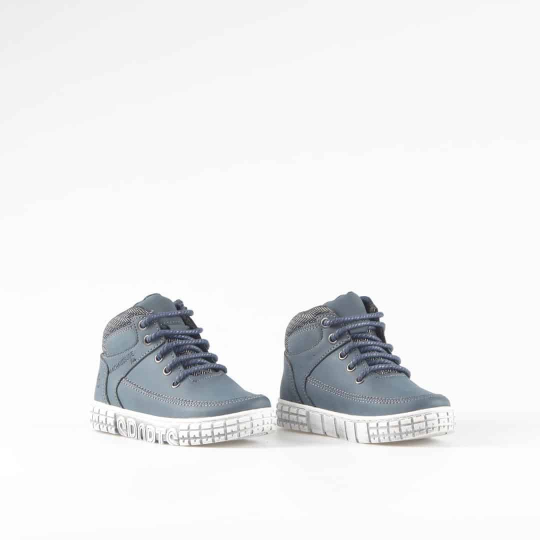OKLAHOMA - Baskets Enfant en Bleu.