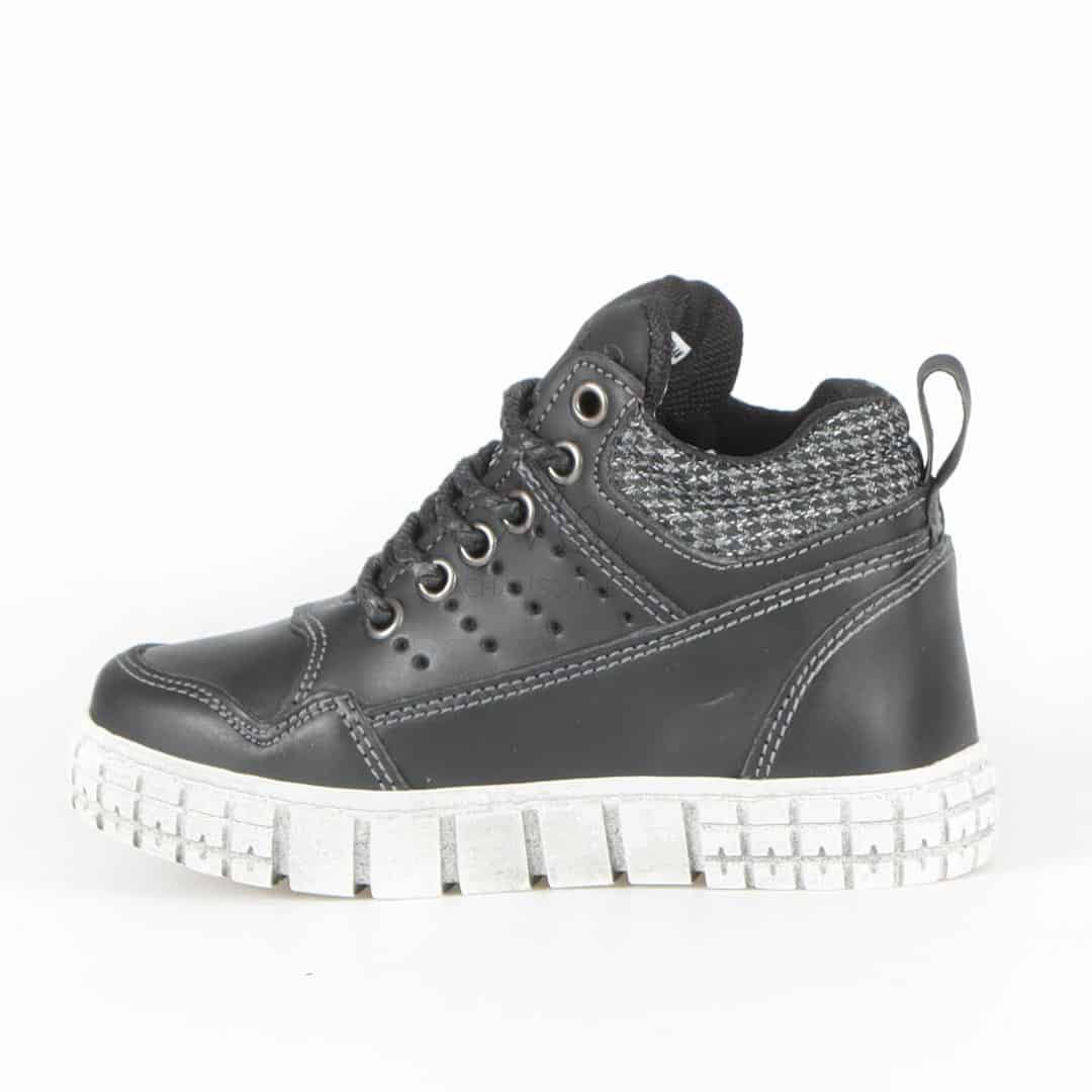 OHIO - Baskets Enfant en Noir.