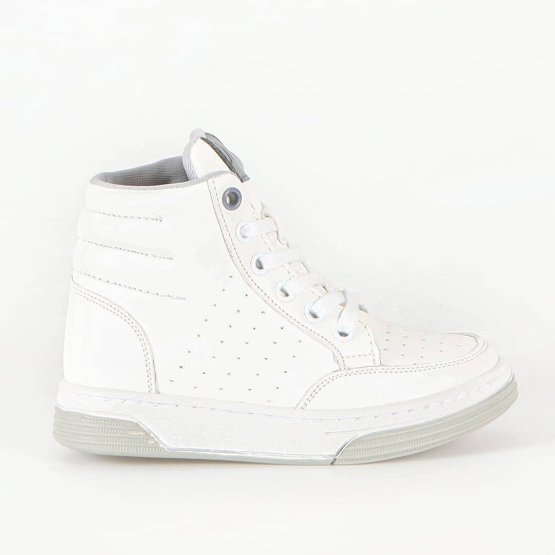 Roy - Baskets enfants en Gris.